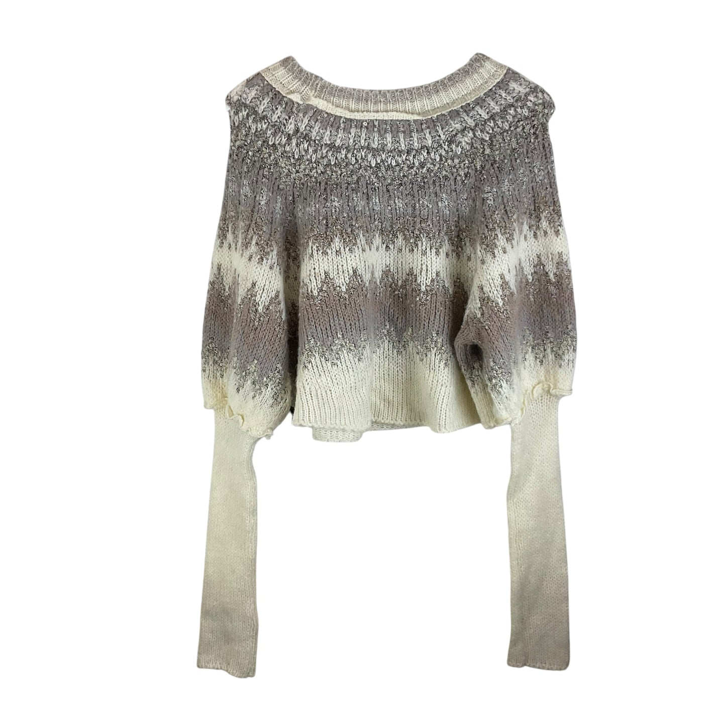 Sweater By Free People In Grey, Size: S