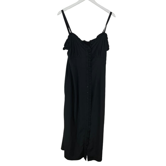 Dress Casual Maxi By Top Shop In Black, Size: 8