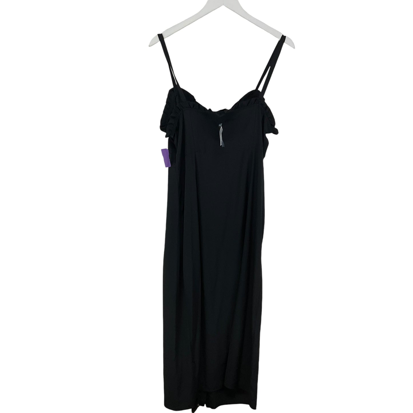 Dress Casual Maxi By Top Shop In Black, Size: 8