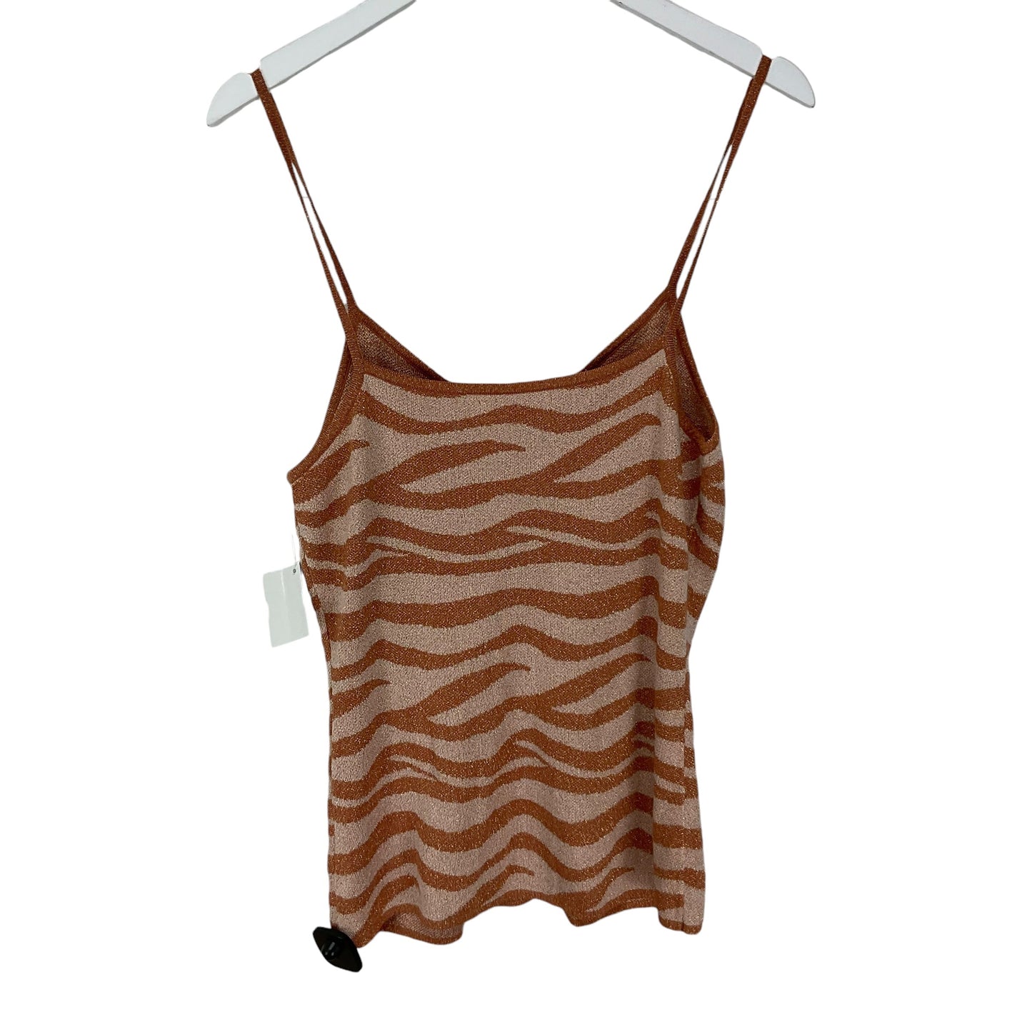 Top Sleeveless By Anthropologie In Orange, Size: M