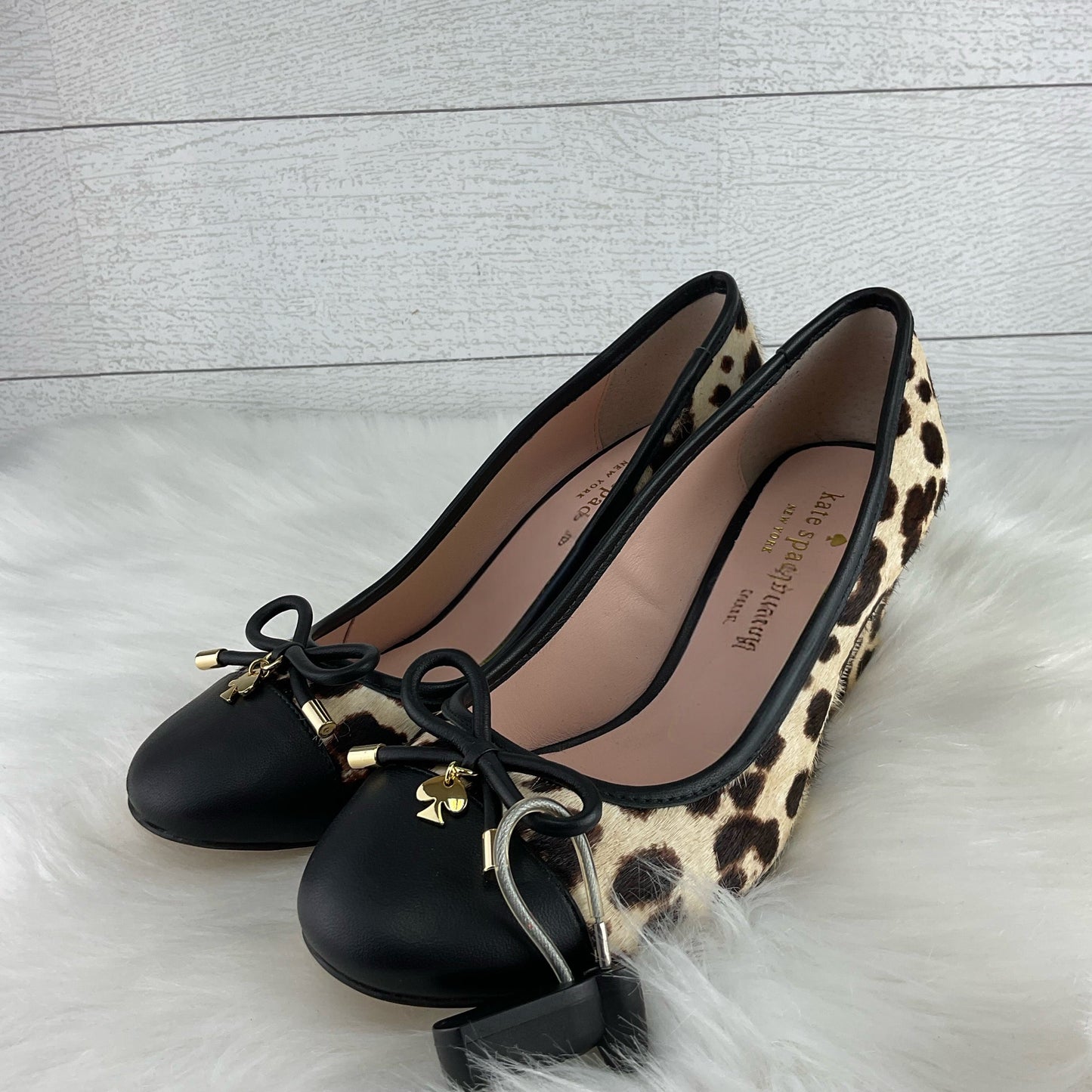 Shoes Designer By Kate Spade In Animal Print, Size: 7.5