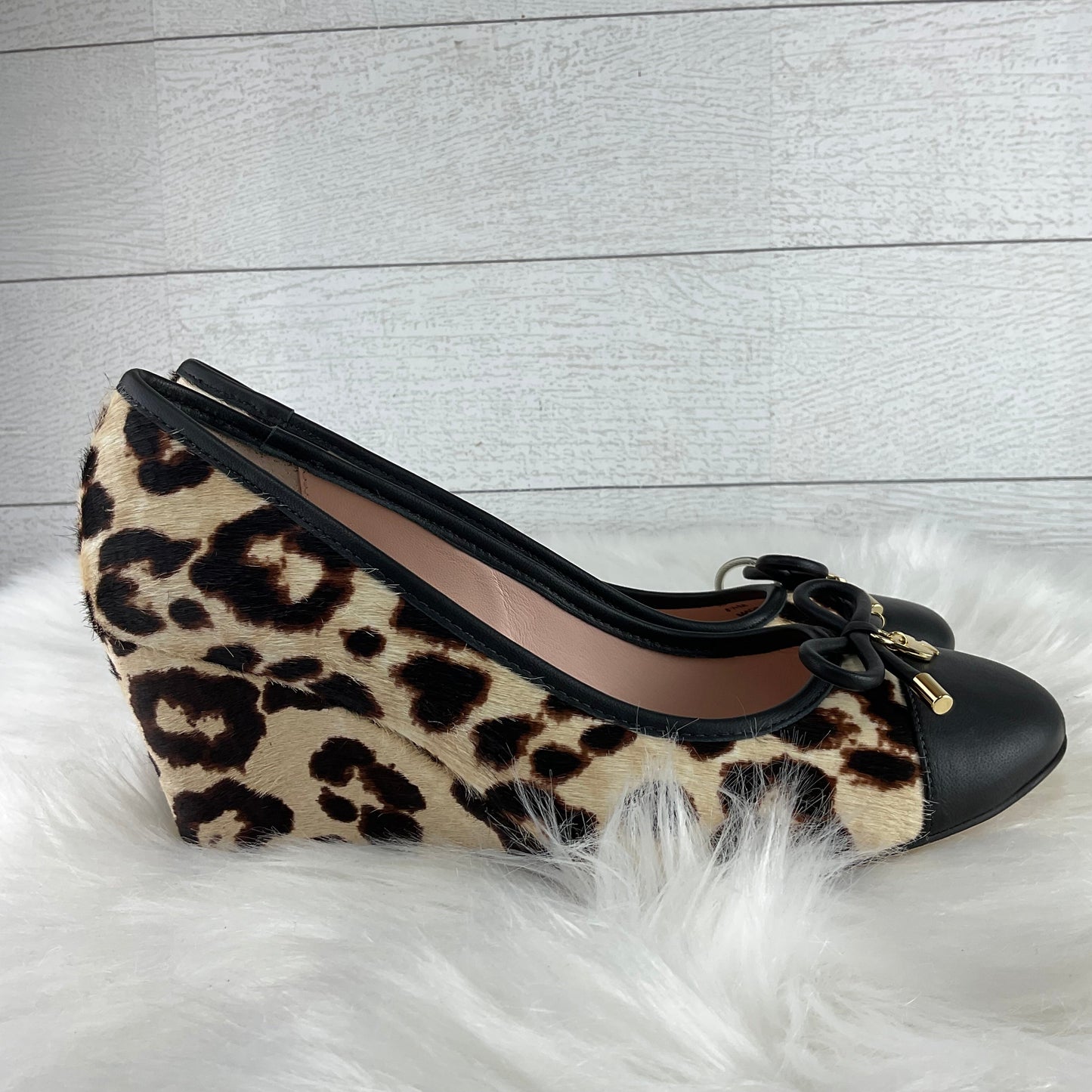 Shoes Designer By Kate Spade In Animal Print, Size: 7.5