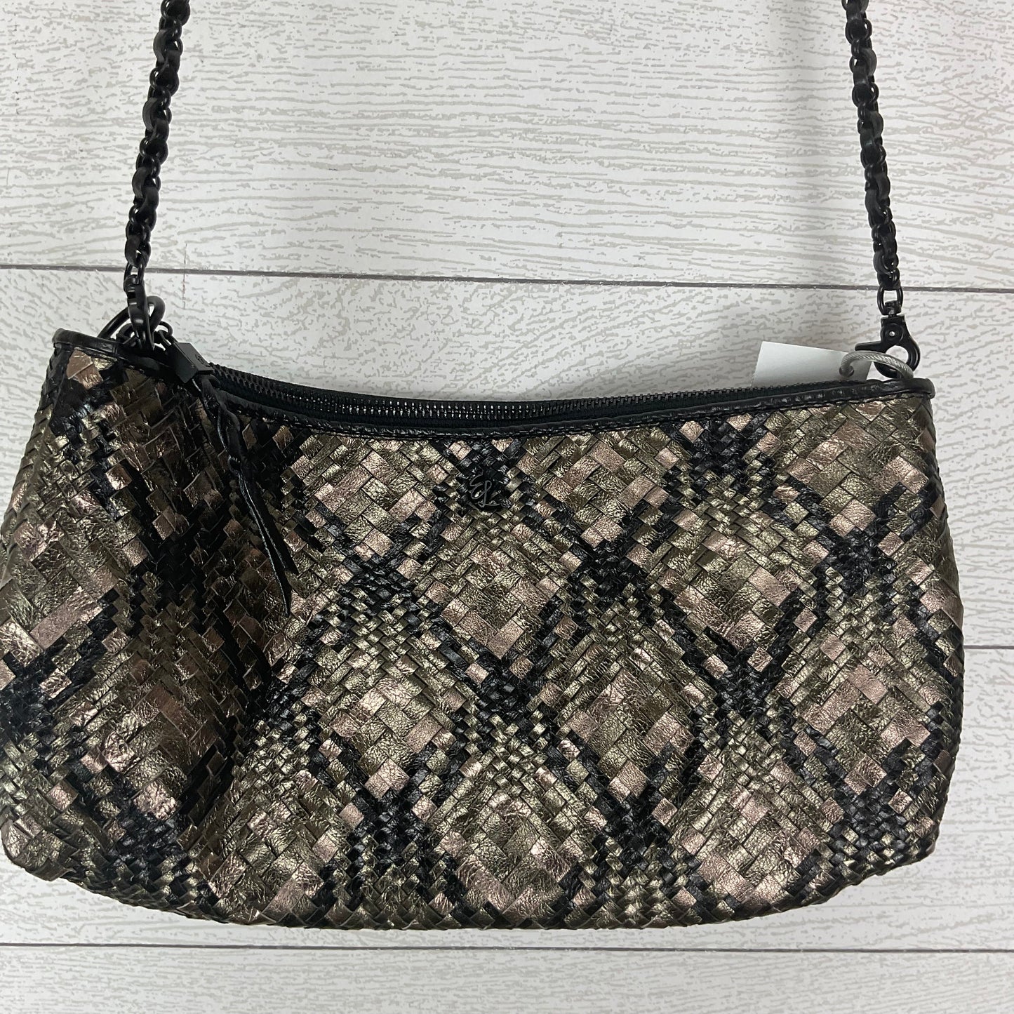 Crossbody Designer Elliot Lucca, Size Small