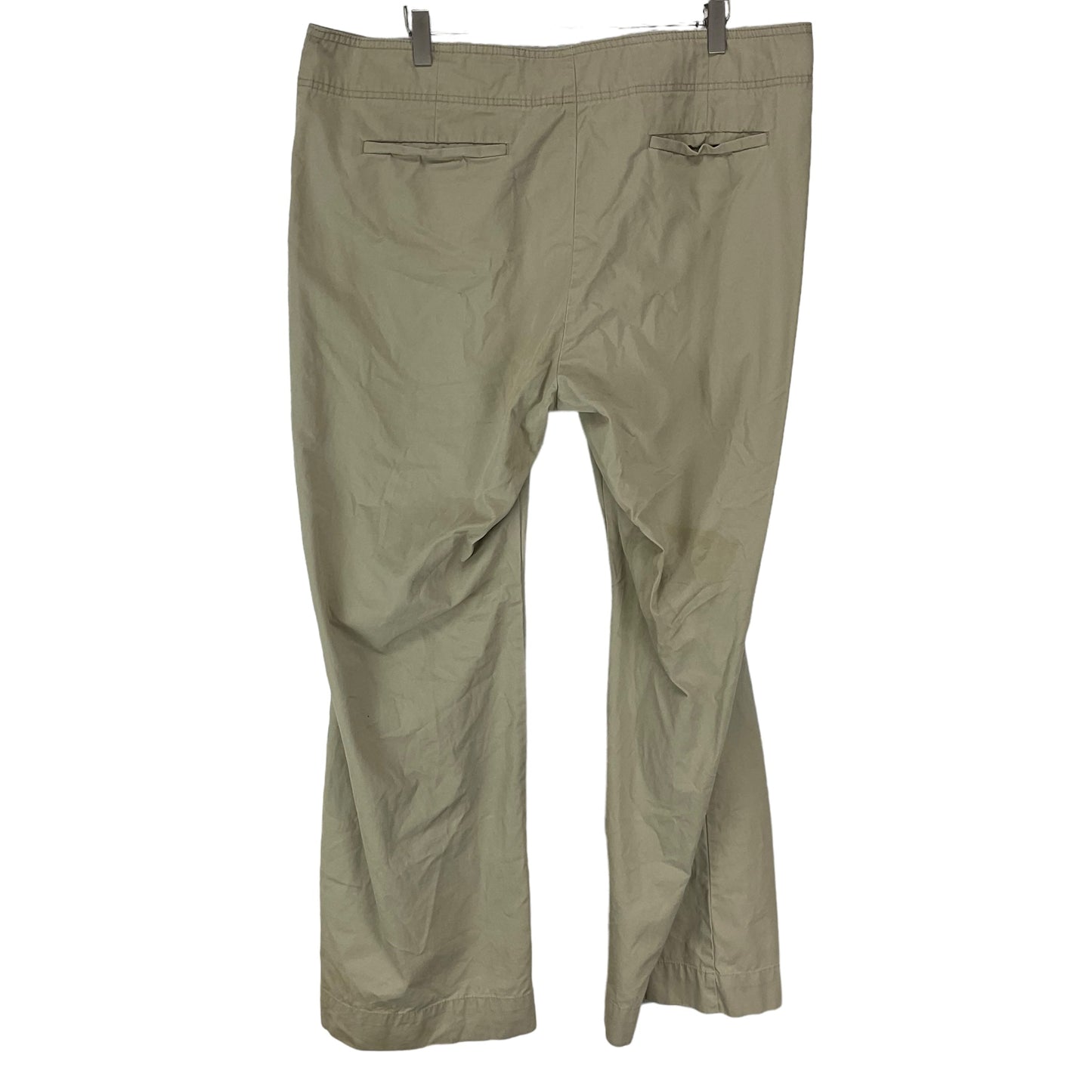 Cream Pants Chinos & Khakis Gap, Size 18