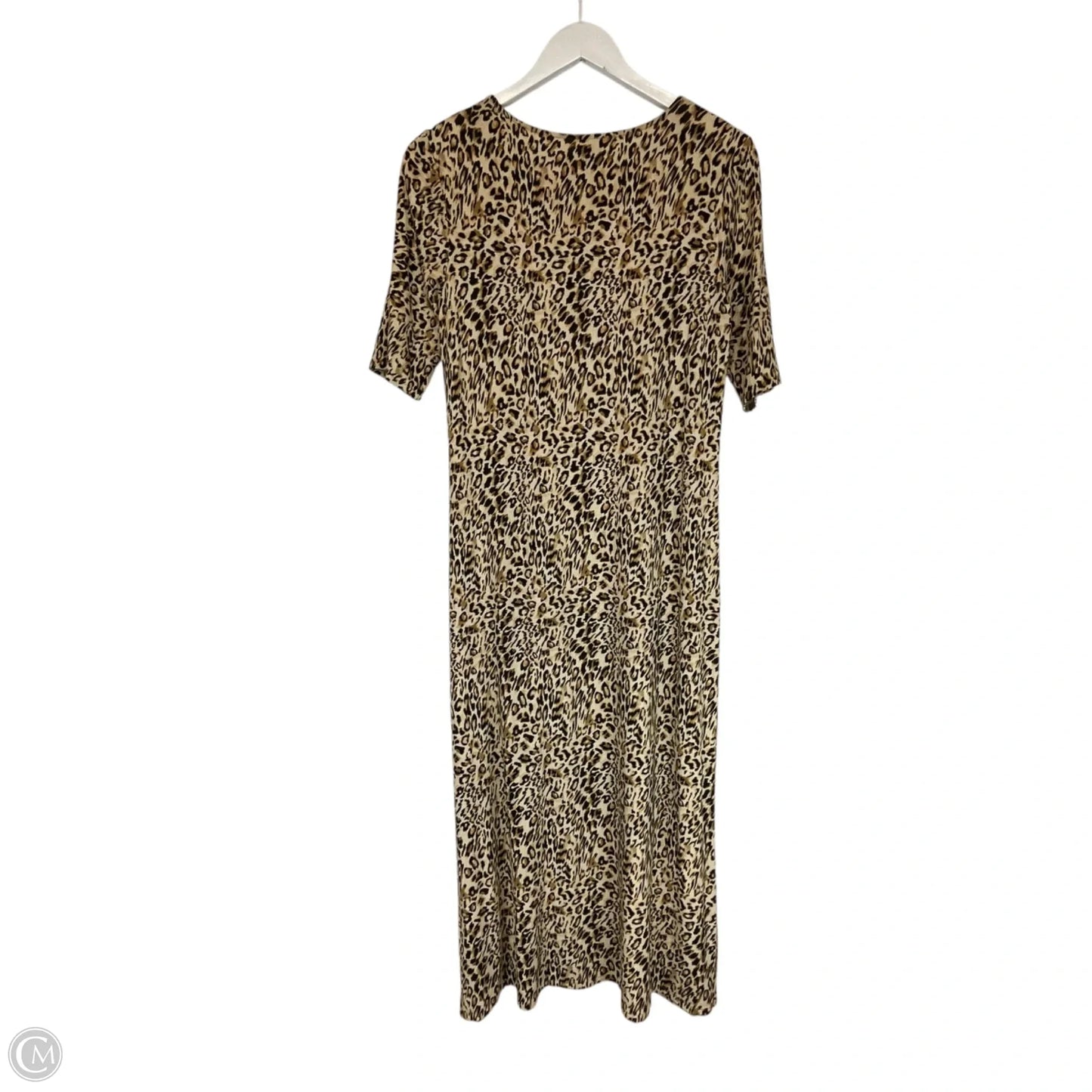 Dress Casual Maxi By Chicos In Animal Print, Size: 0