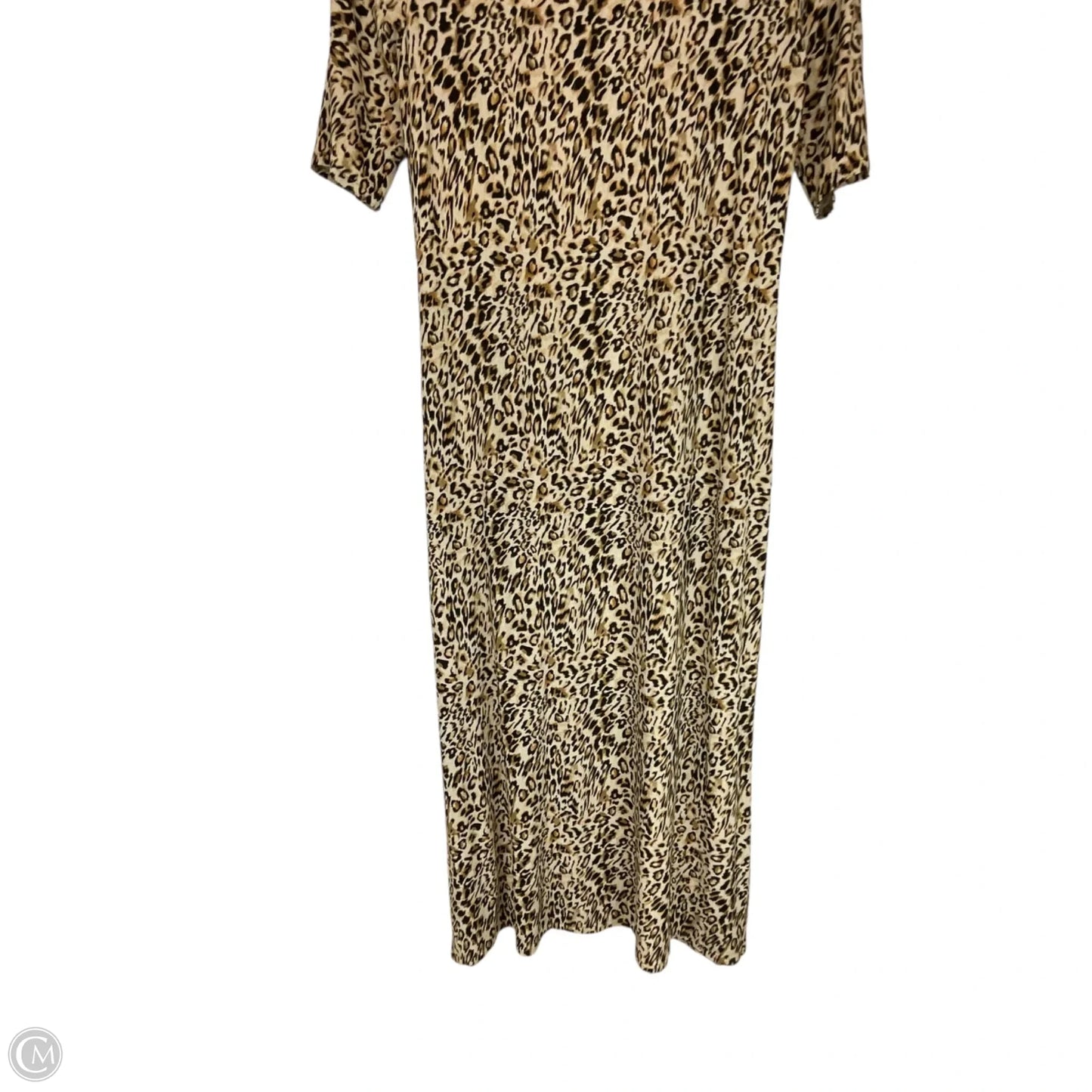 Dress Casual Maxi By Chicos In Animal Print, Size: 0