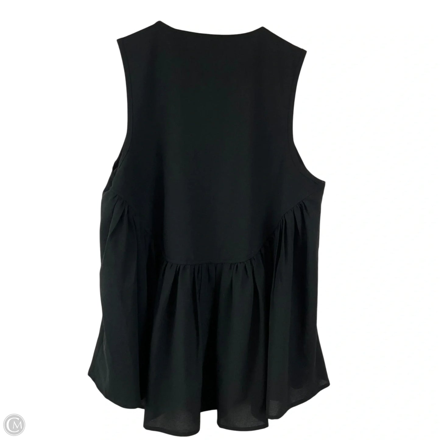 Top Sleeveless By Maeve In Black, Size: M