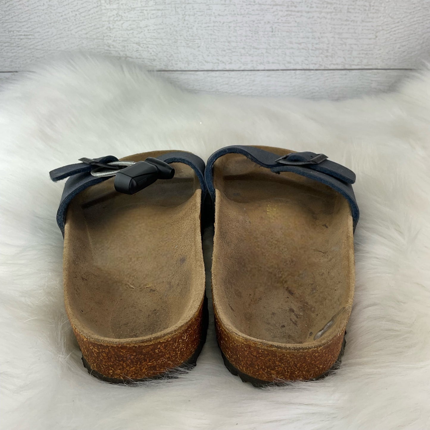 Brown Sandals Designer Birkenstock, Size 6