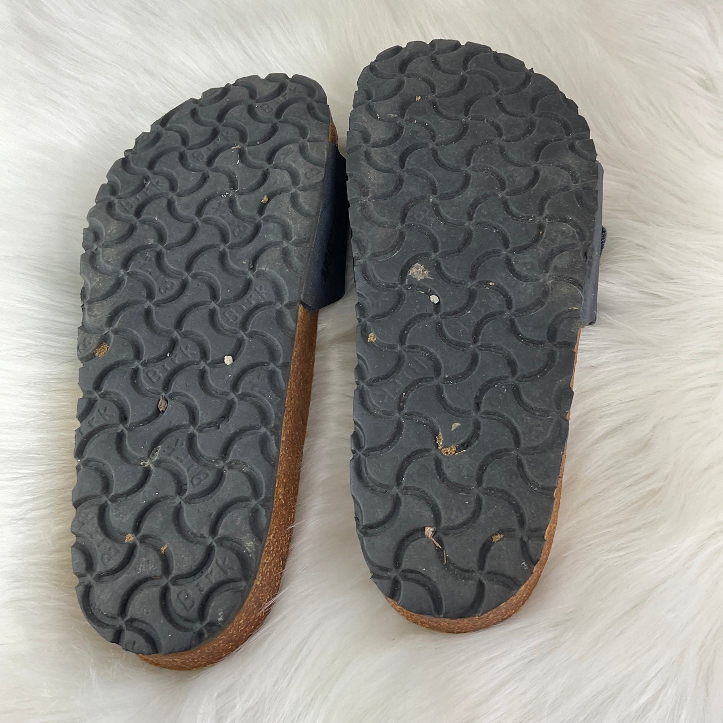 Brown Sandals Designer Birkenstock, Size 6