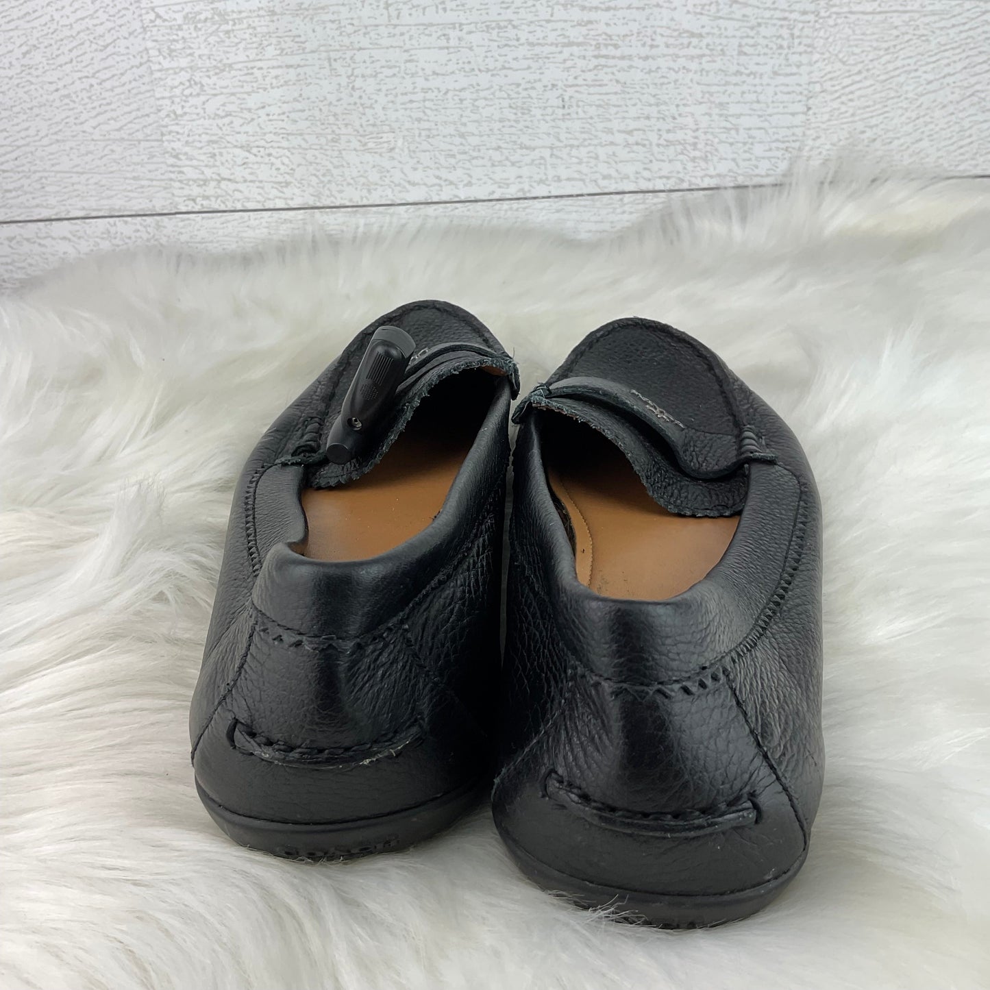 Black Shoes Flats Coach, Size 8.5