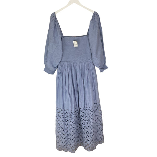 Blue Dress Casual Maxi Free People, Size Xl