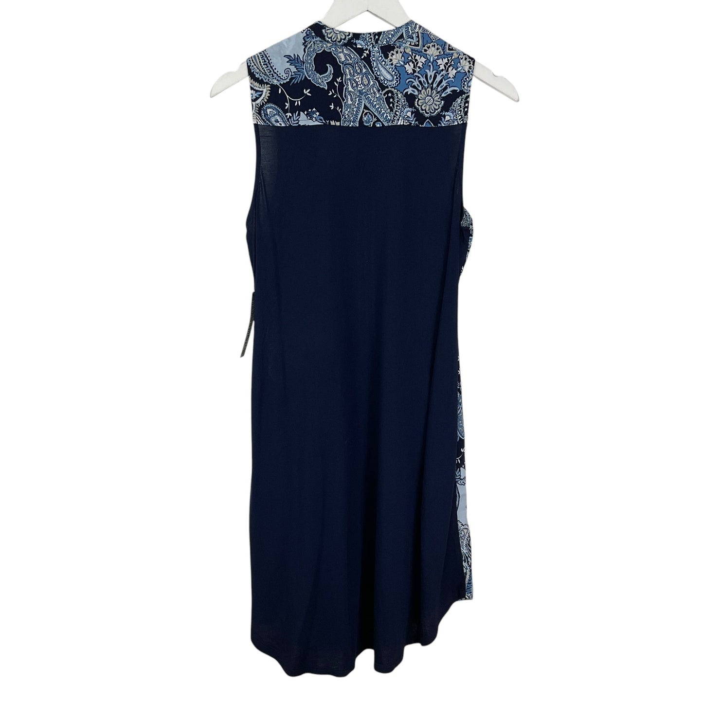 Dress Casual Midi By New York And Co In Blue, Size: M