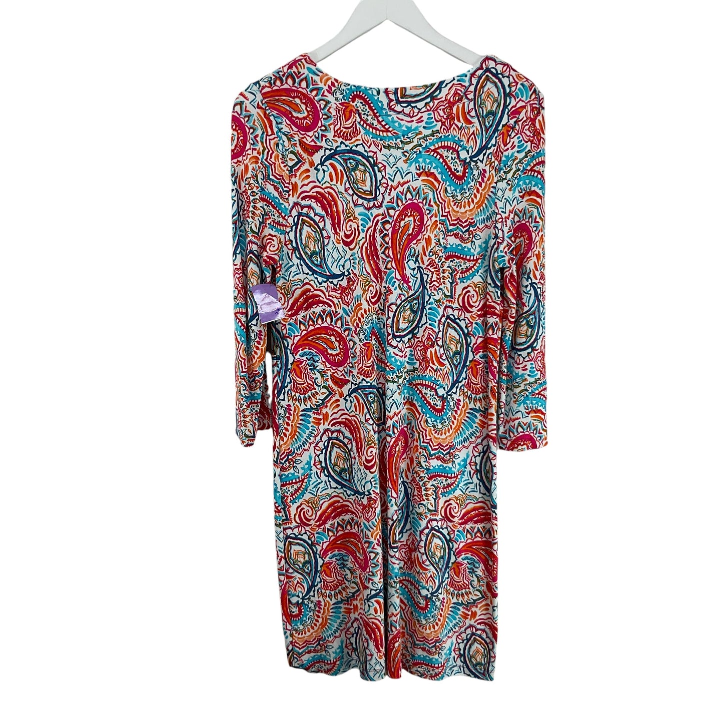 Dress Casual Midi By Crown And Ivy In Multi-colored, Size: M