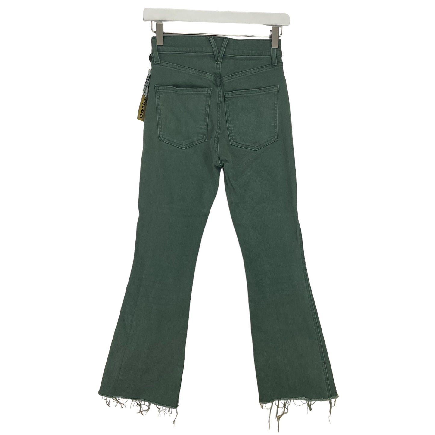 Jeans Designer By Veronica Beard In Green Denim, Size: 00