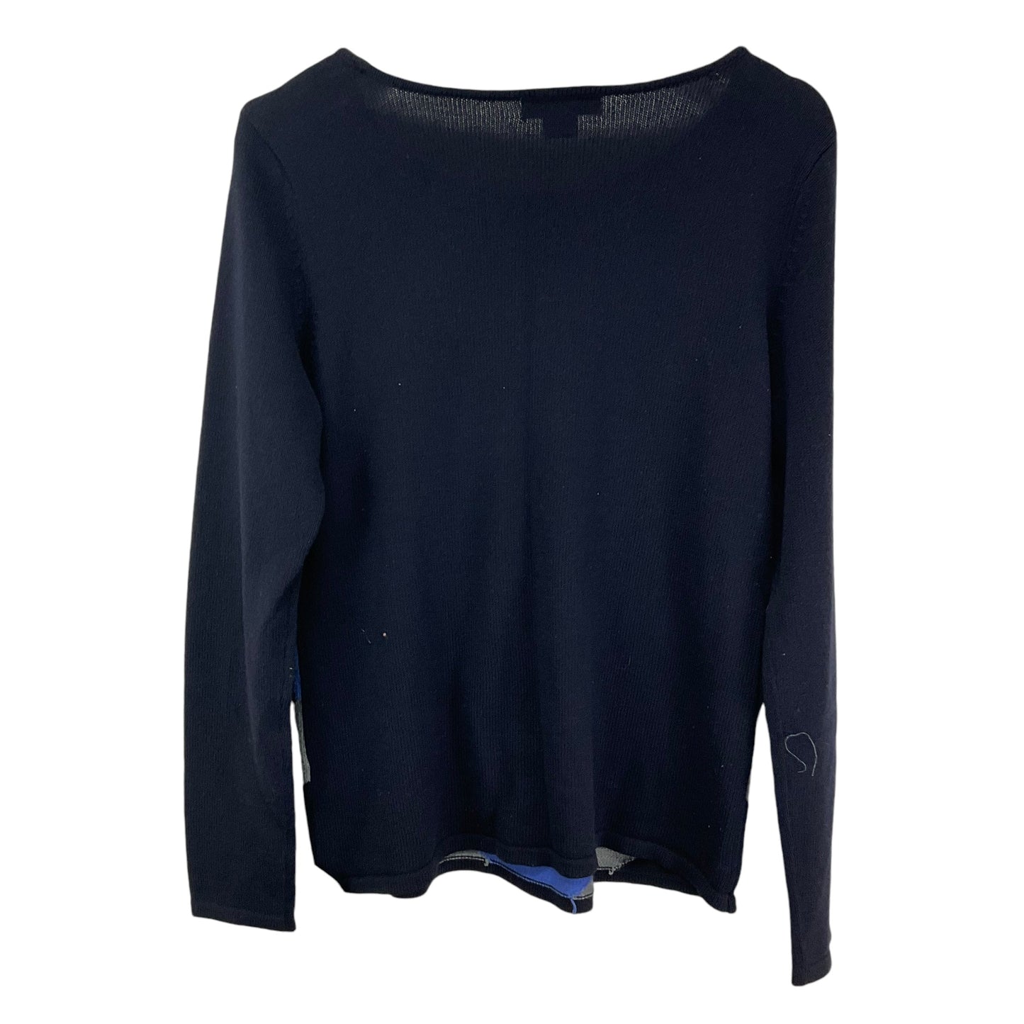 Sweater By Liz Claiborne In Blue, Size: L