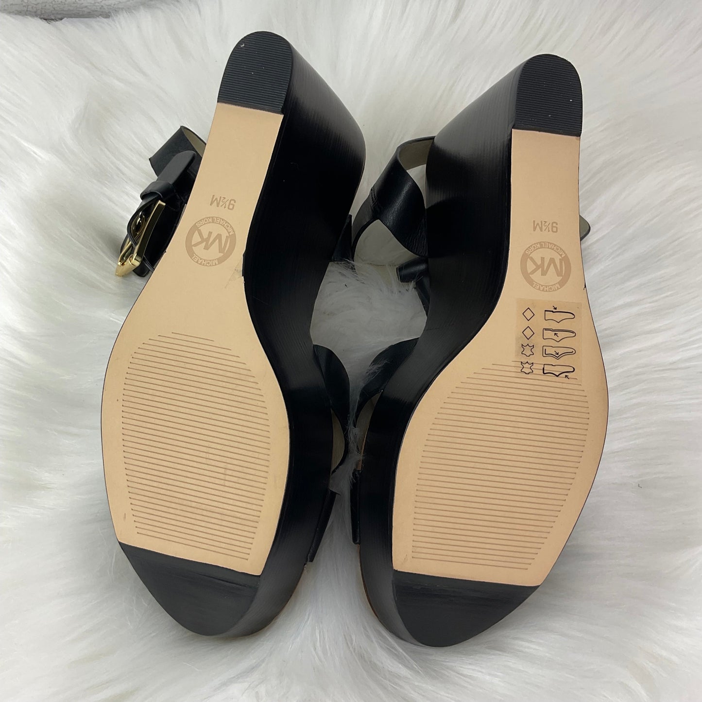 Shoes Designer By Michael Kors In Black, Size: 9.5