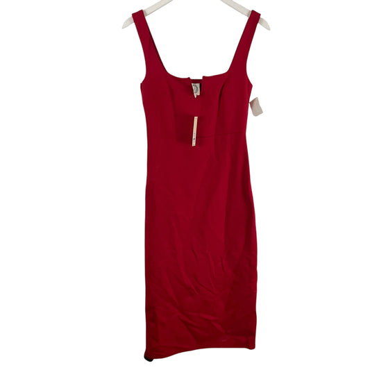 Dress Casual Midi By Blue Rain In Red, Size: S