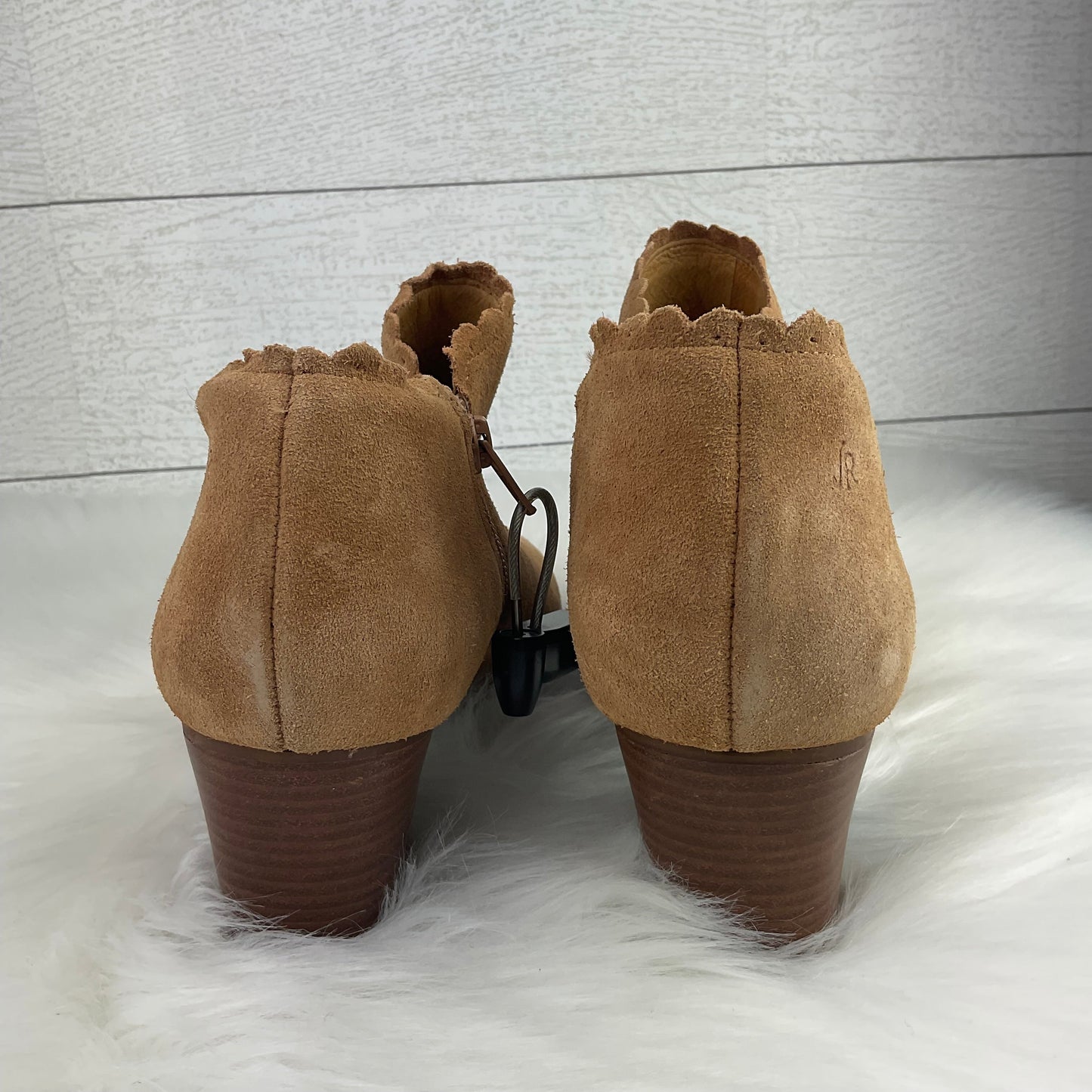 Boots Ankle Heels By Jack Rogers In Tan, Size: 6