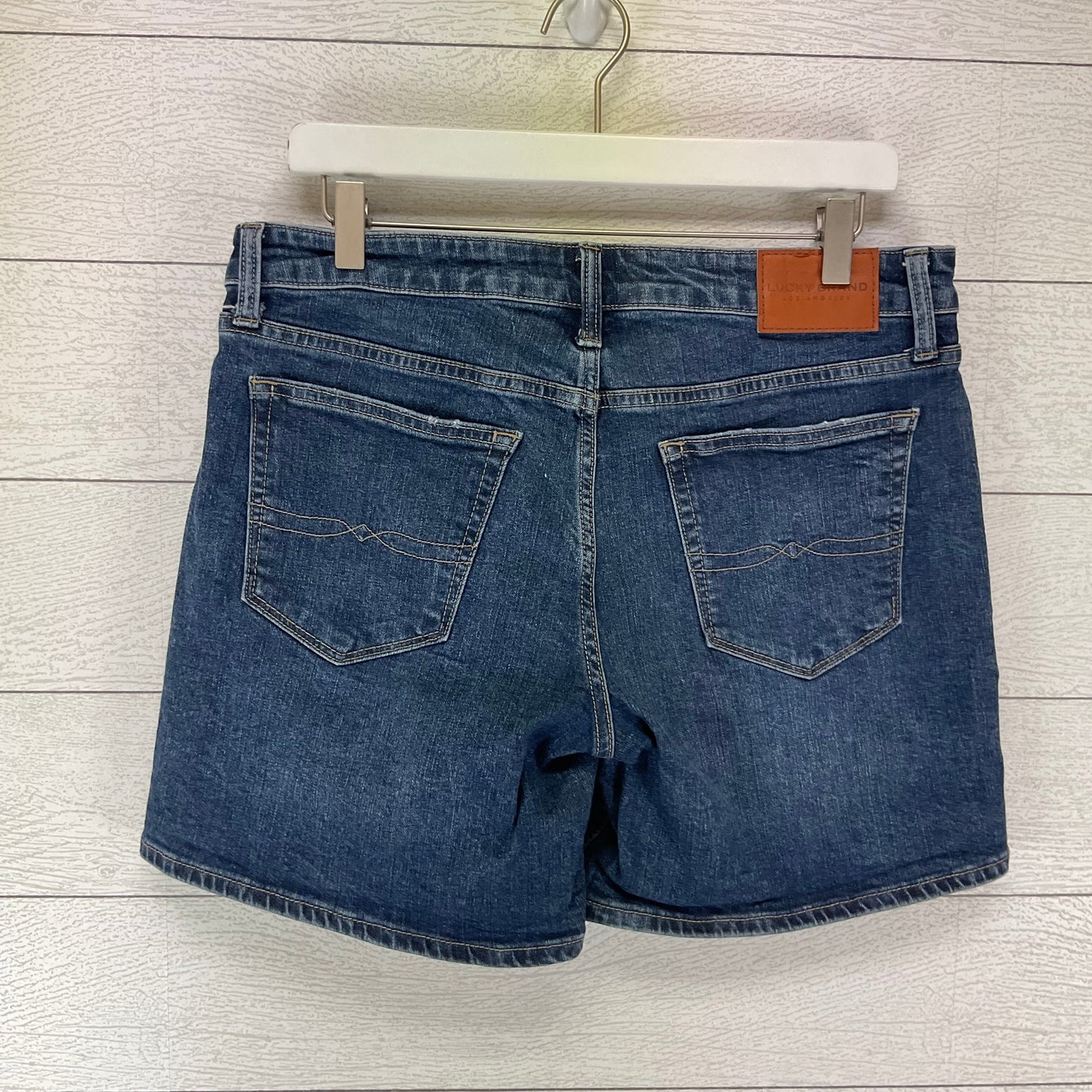 Blue Denim Shorts Lucky Brand, Size 8