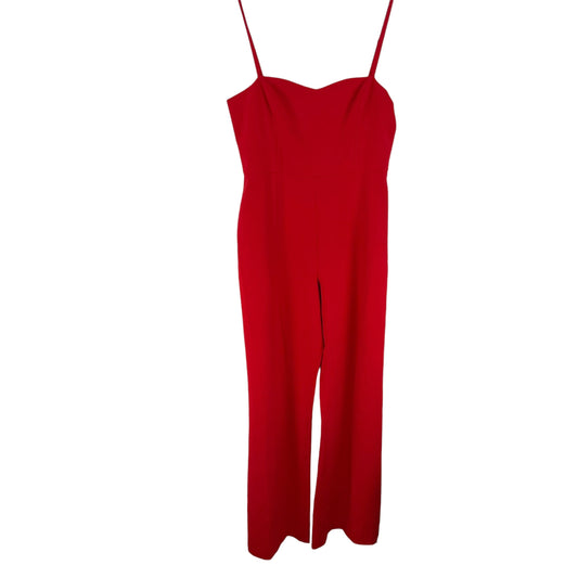 Jumpsuit By French Connection In Red, Size: 12