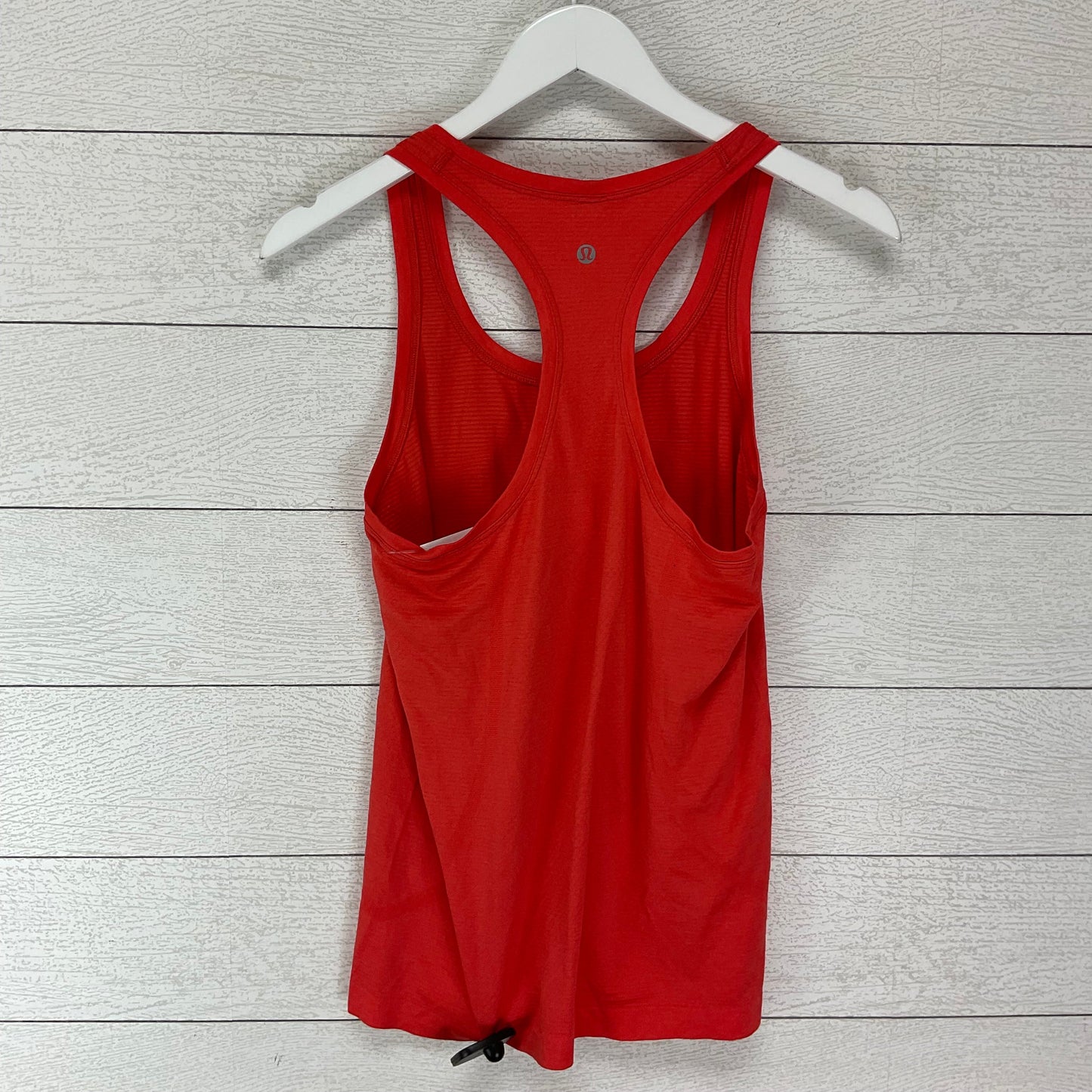 Athletic Tank Top By Lululemon In Orange, Size: 8