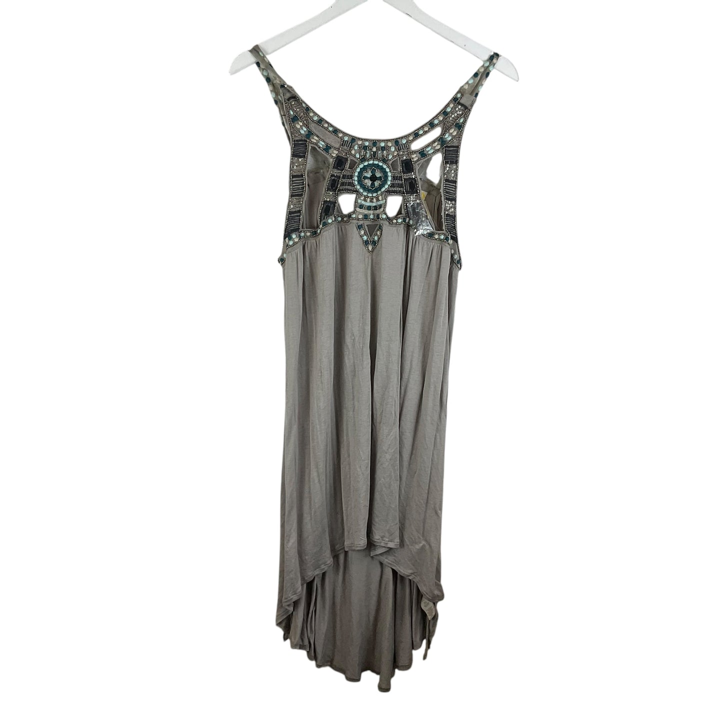 Top Sleeveless By Free People In Grey, Size: L