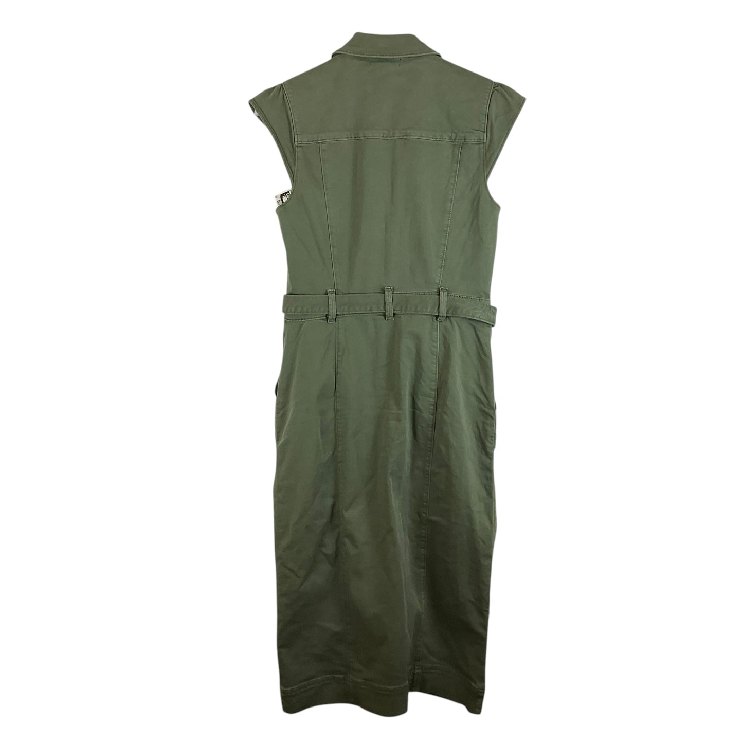 Dress Casual Midi By Paige In Green, Size: 6