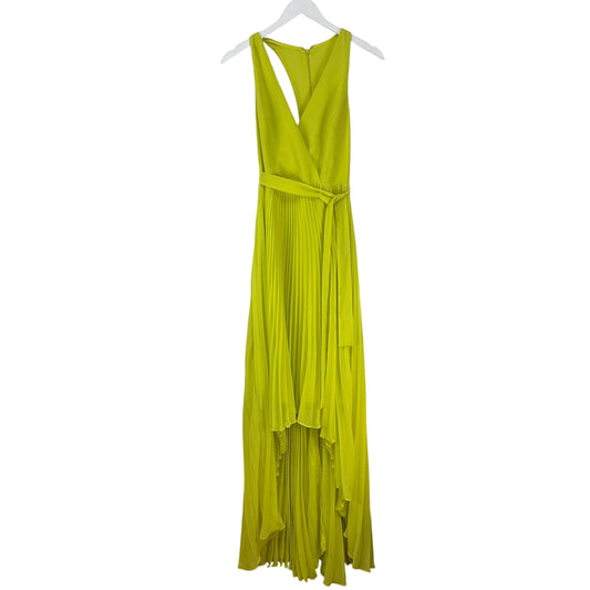 Dress Party Long By Bcbg In Yellow, Size: 6