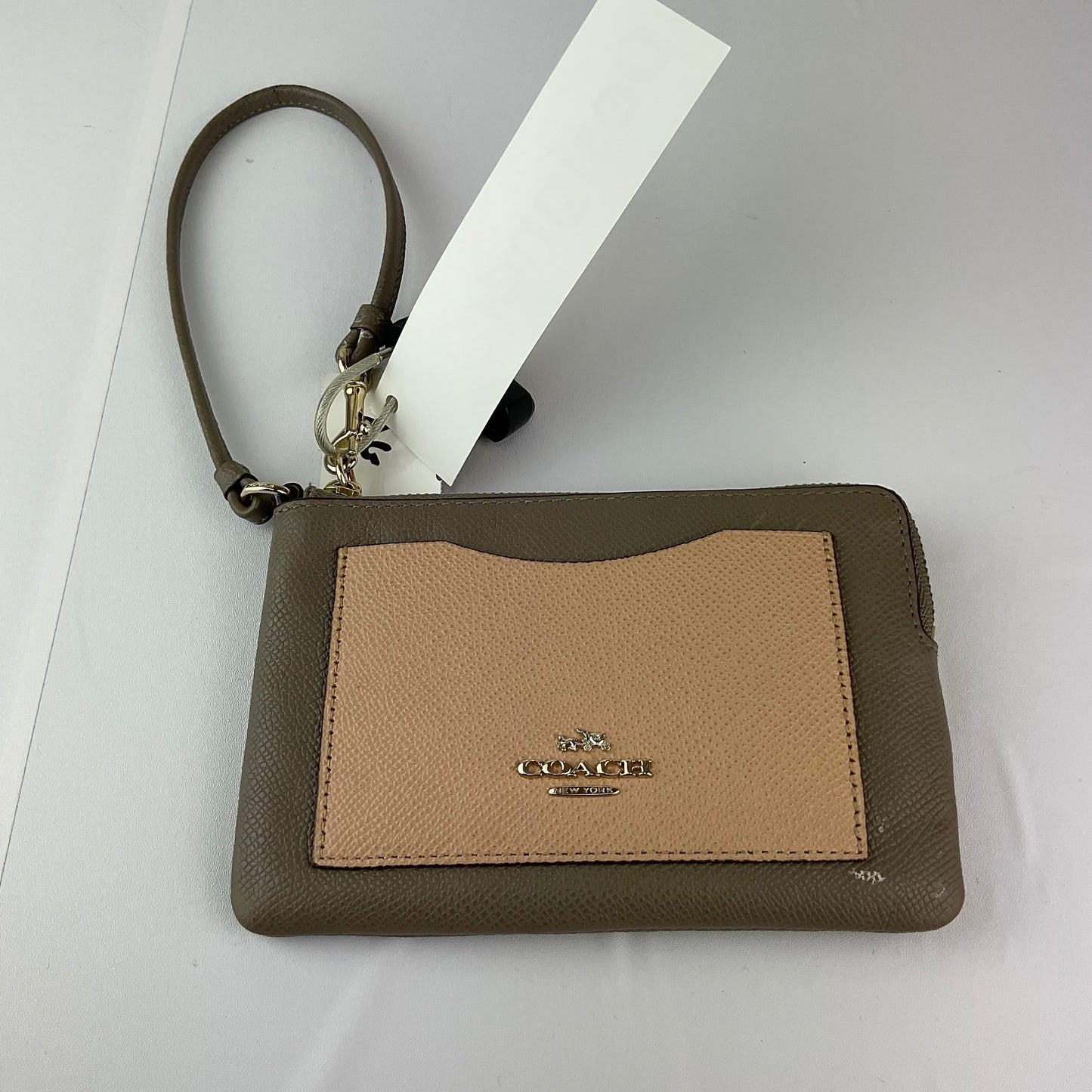 Wristlet Designer Coach, Size Small