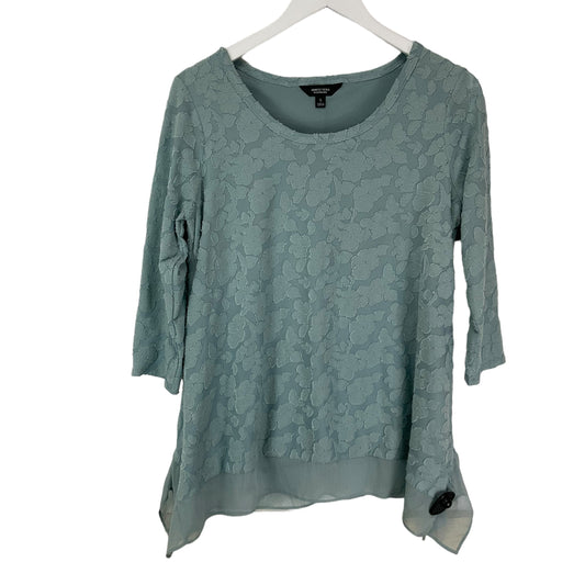 Blue Top Long Sleeve Simply Vera, Size S