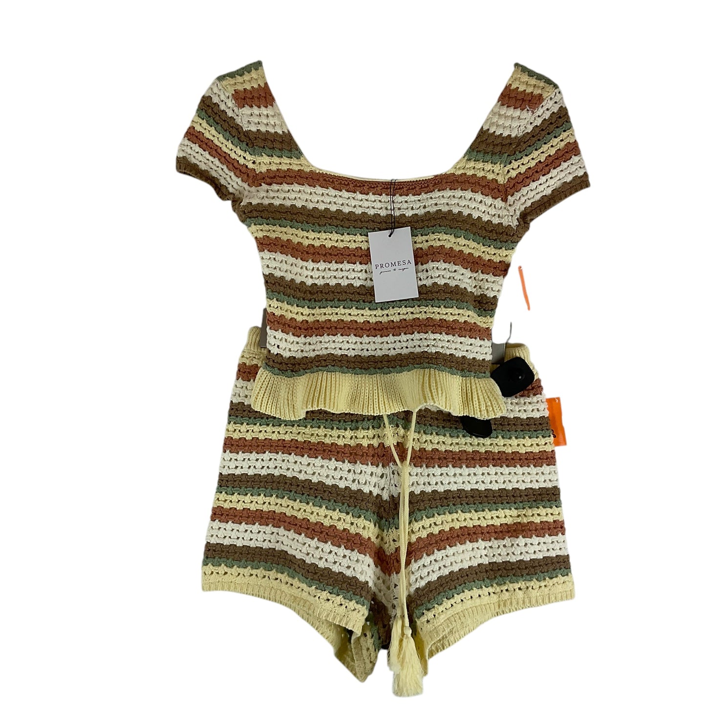 Sweater 2pc By Promesa In Beige, Size: S