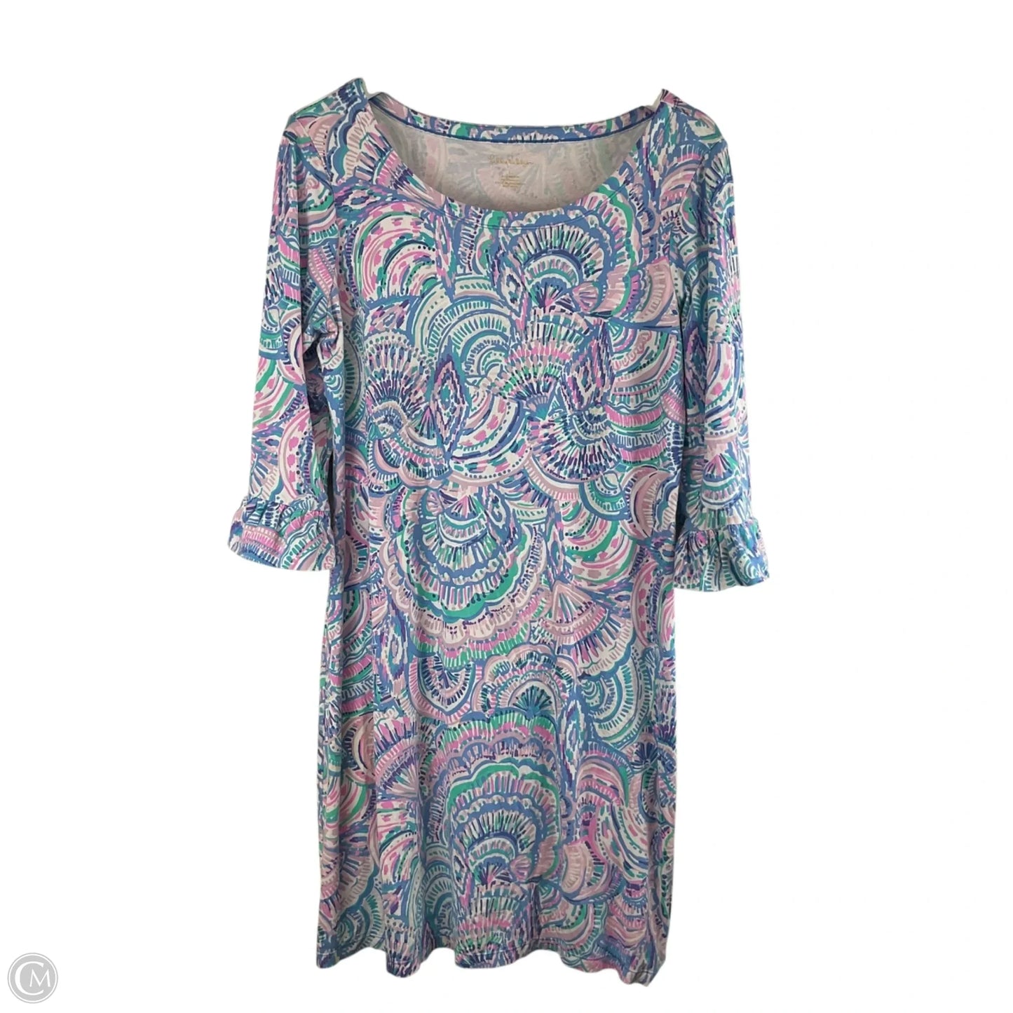 Dress Designer By Lilly Pulitzer In Blue, Size: L