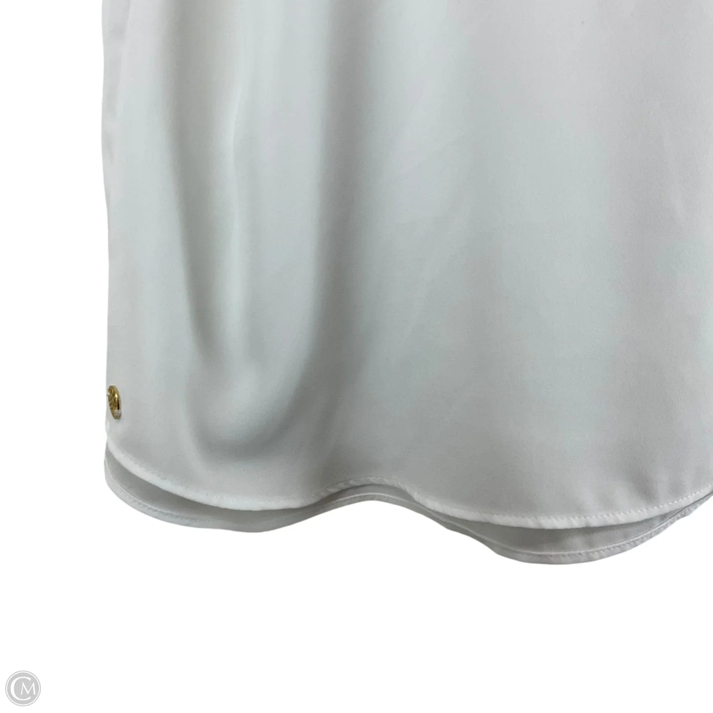 Top Sleeveless Designer By Lilly Pulitzer In White, Size: L