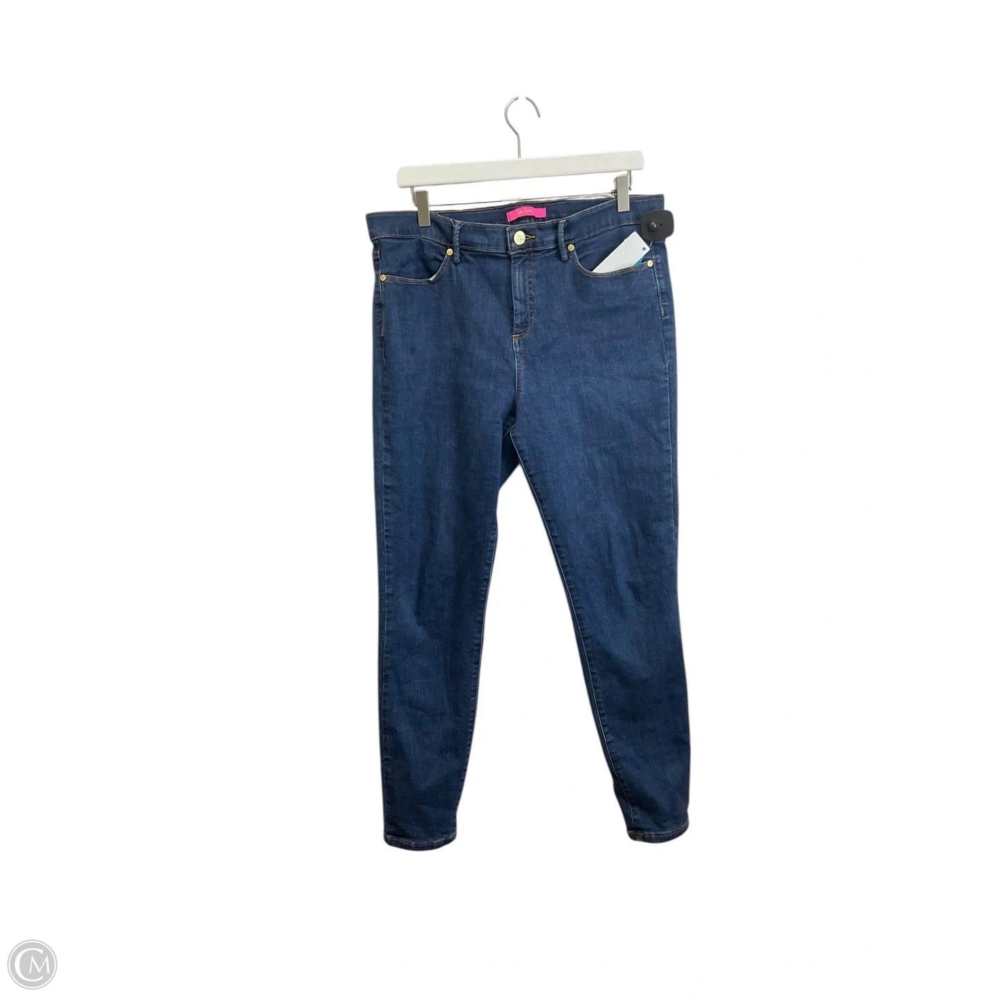 Jeans Designer By Lilly Pulitzer In Blue Denim, Size: 14