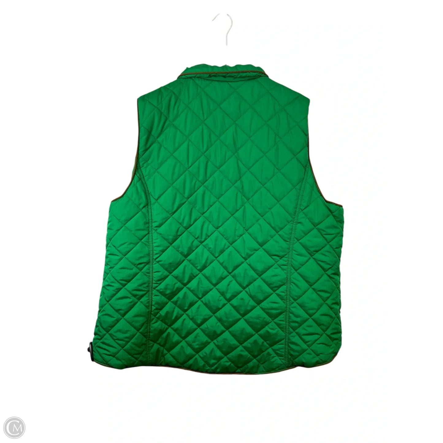 Vest Puffer & Quilted By Crown And Ivy In Green, Size: 3x