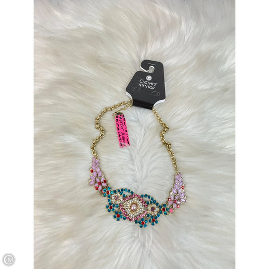 Necklace Statement By Betsey Johnson