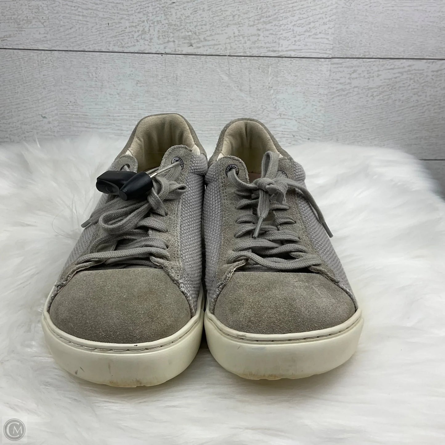 Shoes Sneakers By Birkenstock In Grey, Size: 7