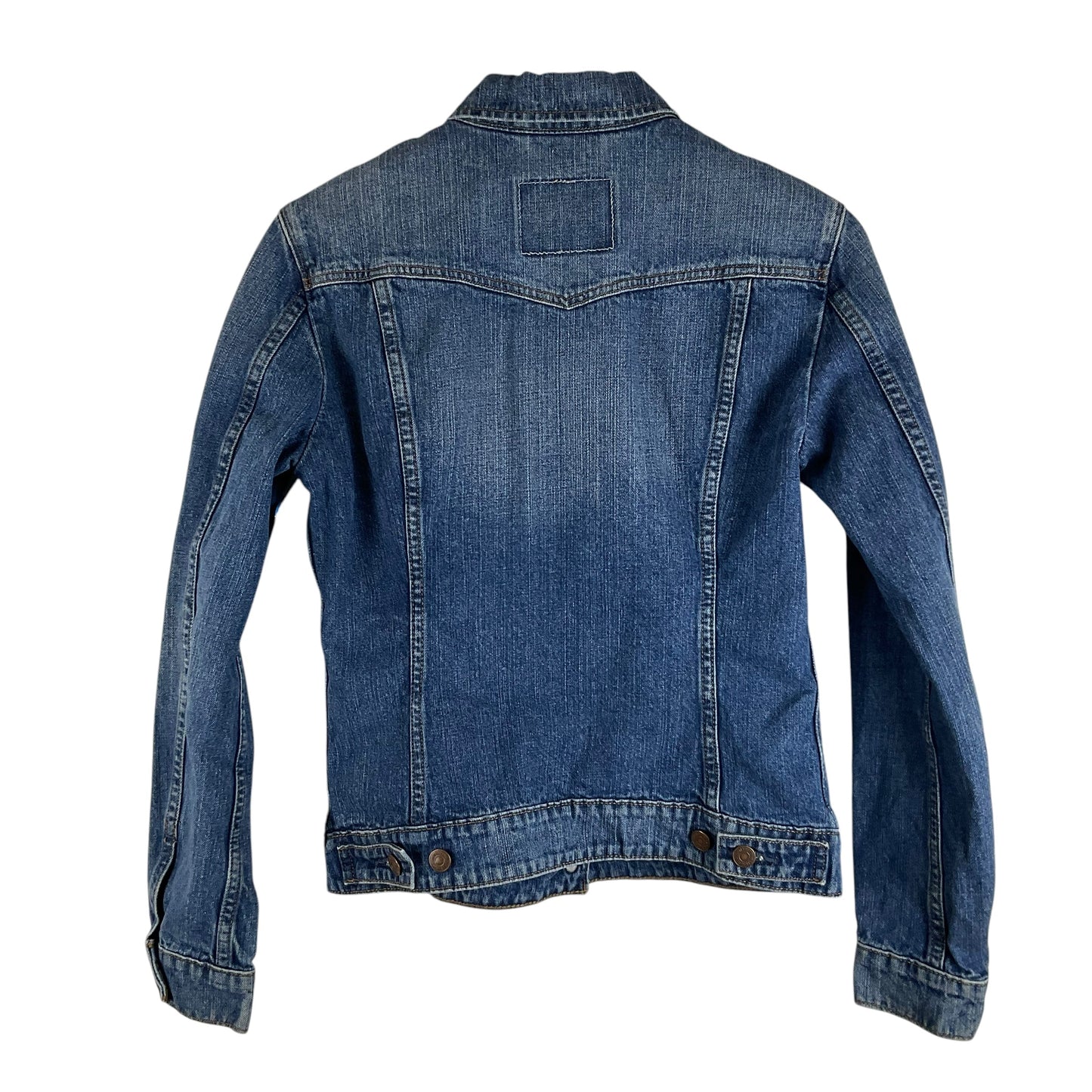 Jacket Denim By Levis In Blue Denim, Size: S