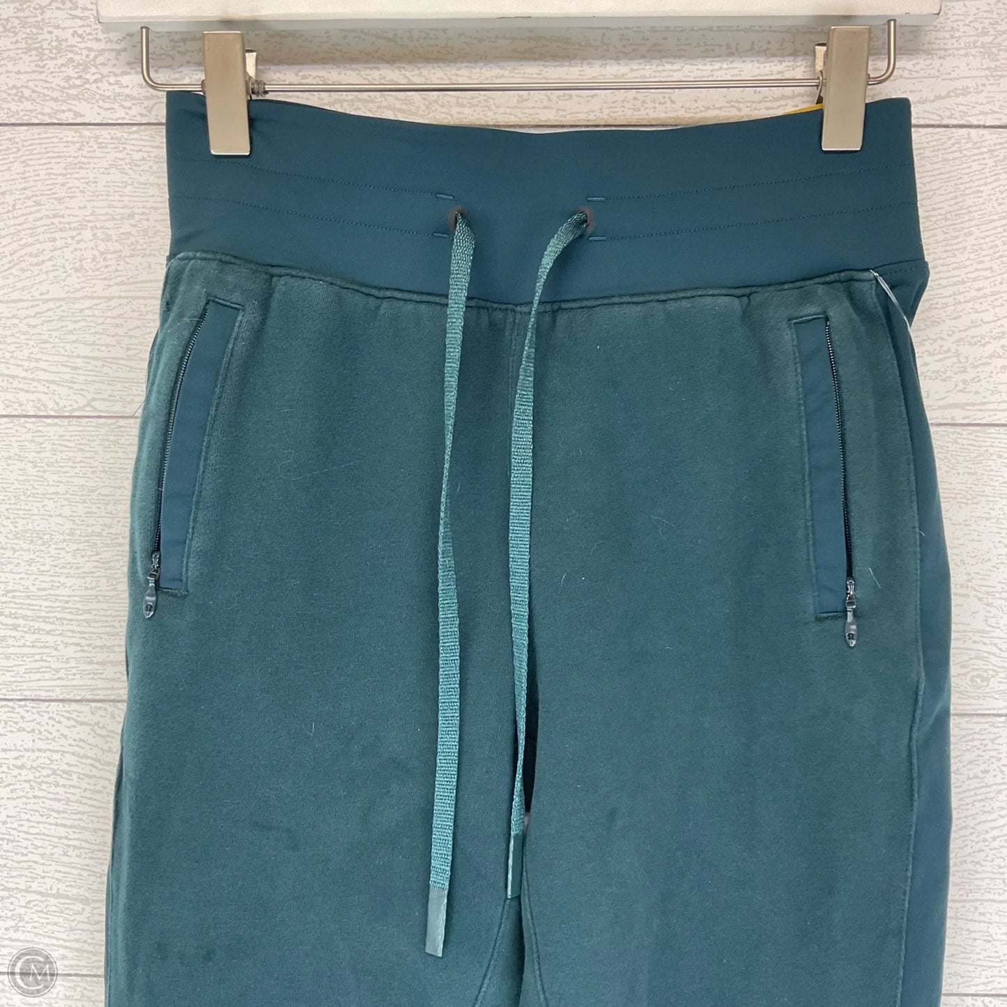 Athletic Leggings By Lululemon In Green, Size: 2