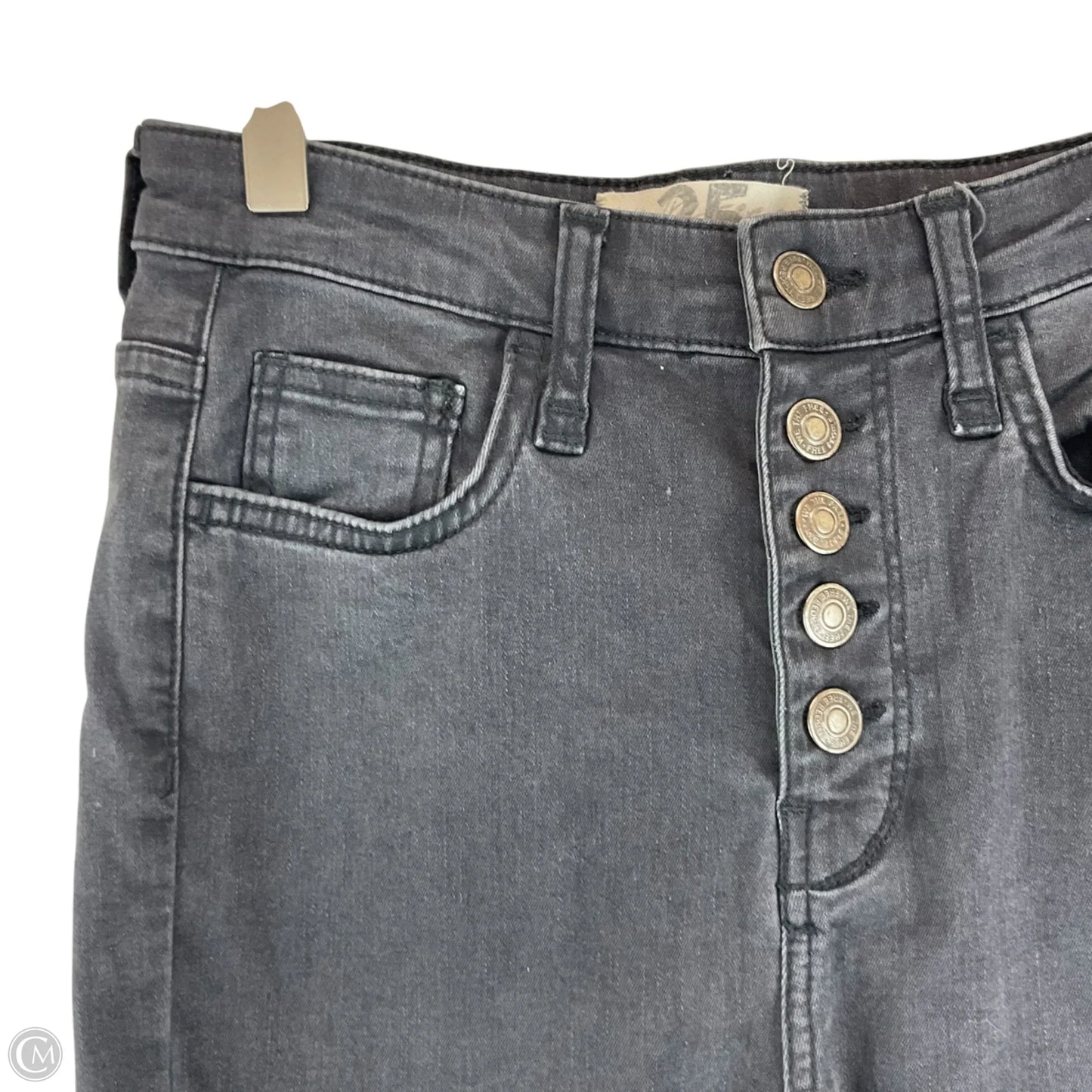 Jeans Skinny By We The Free In Black Denim, Size: 2