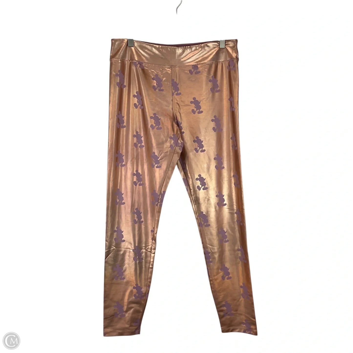Pants Leggings By Disney Store In Gold, Size: L