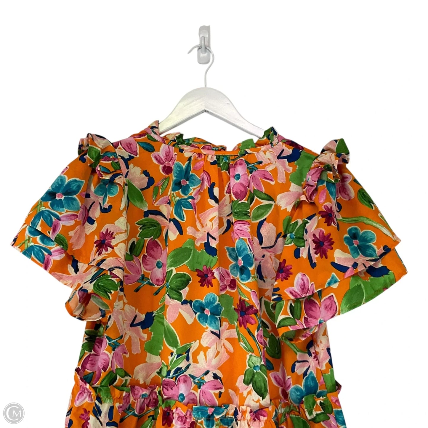 Dress Casual Short By Umgee In Orange, Size: L