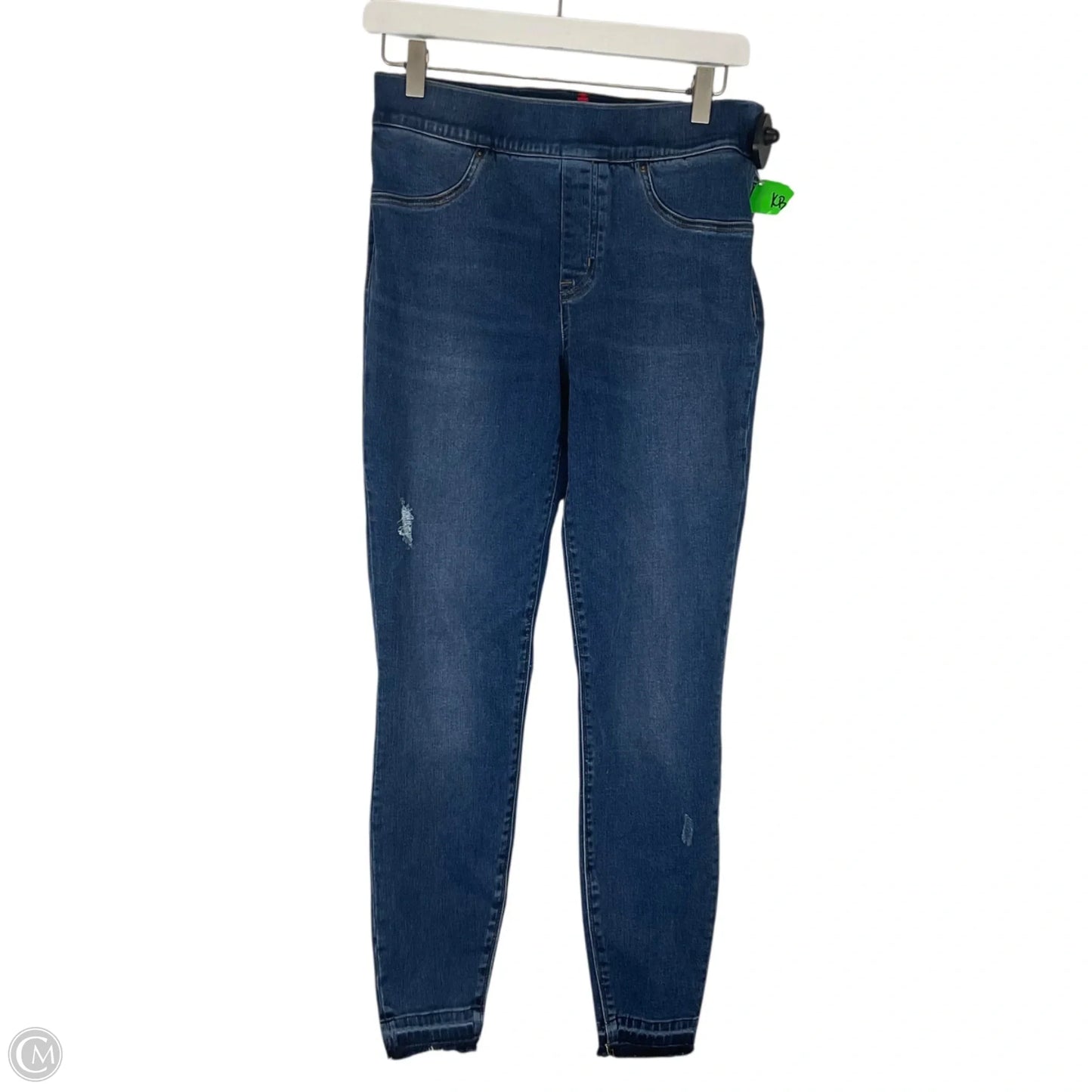 Jeans Jeggings By Spanx In Blue Denim, Size: M