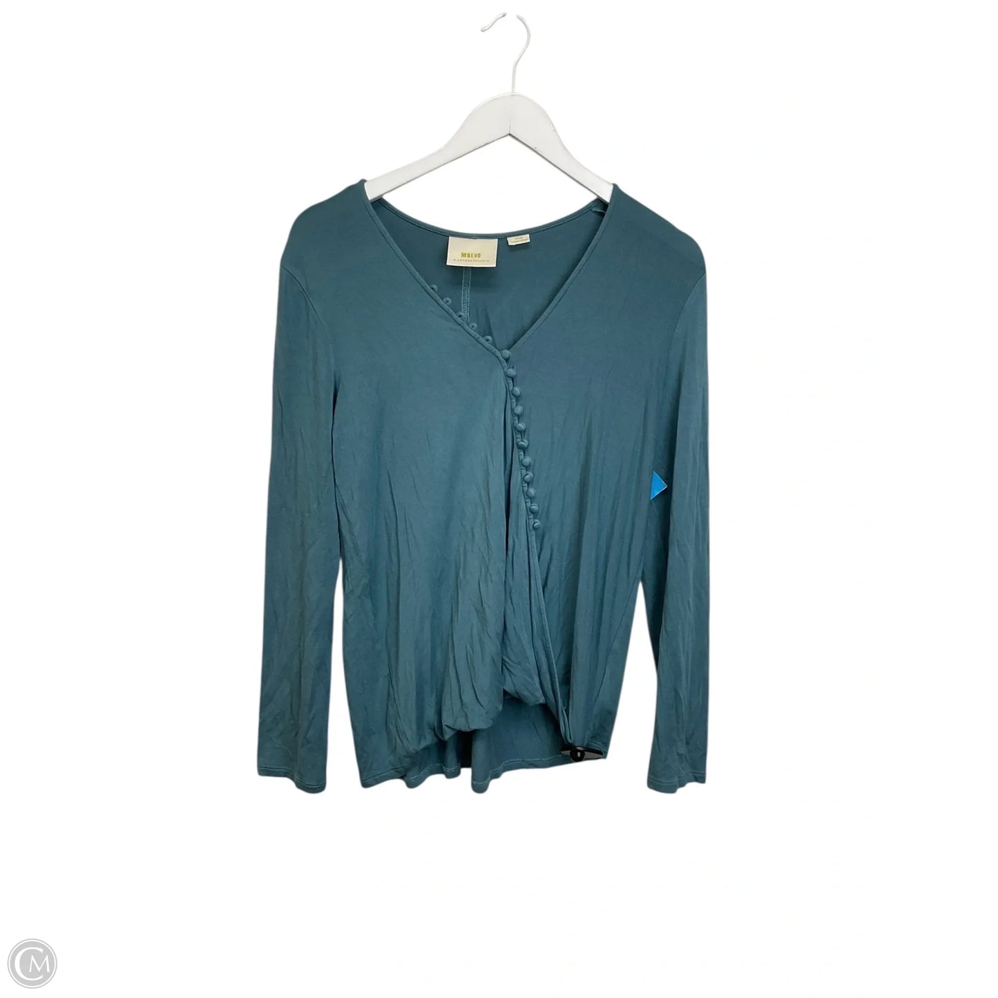 Top Long Sleeve By Maeve In Blue, Size: M