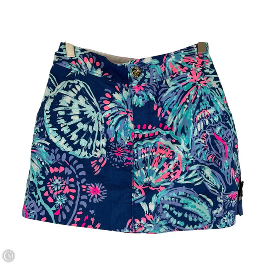 Skirt Designer By Lilly Pulitzer In Blue, Size: 0