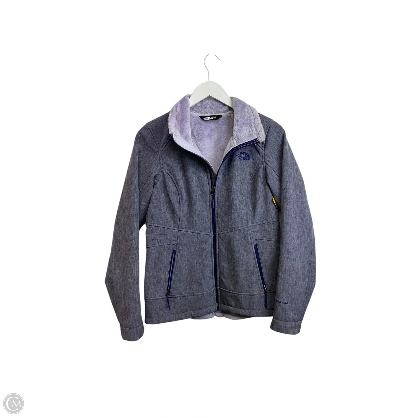 Coat Raincoat By The North Face In Purple, Size: S