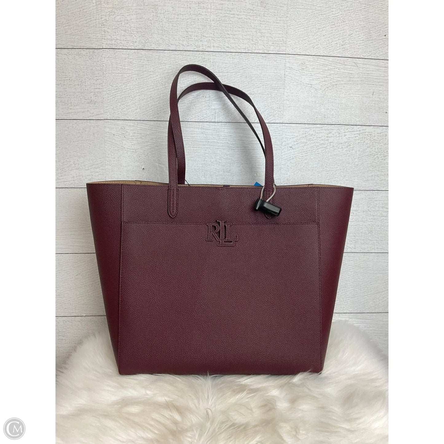 Handbag By Lauren By Ralph Lauren, Size: Large