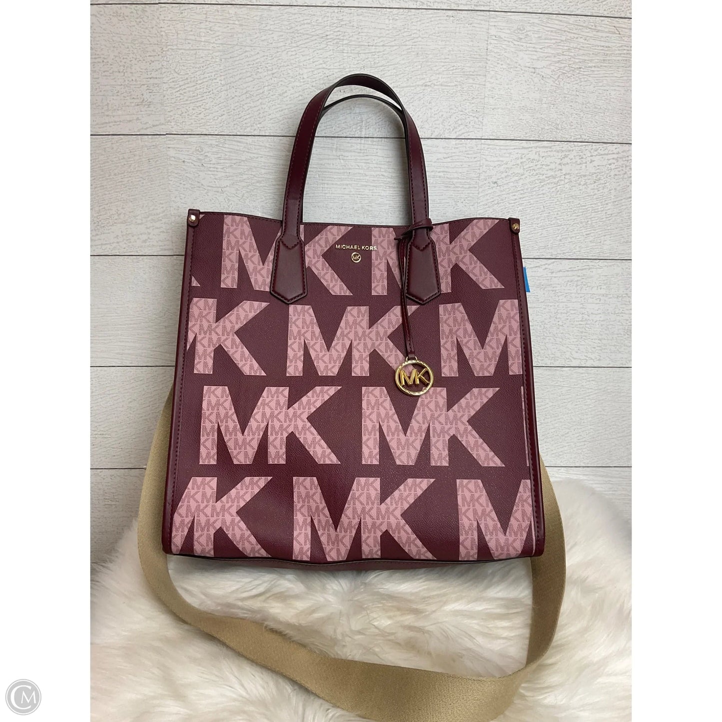 Handbag Designer By Michael Kors, Size: Large