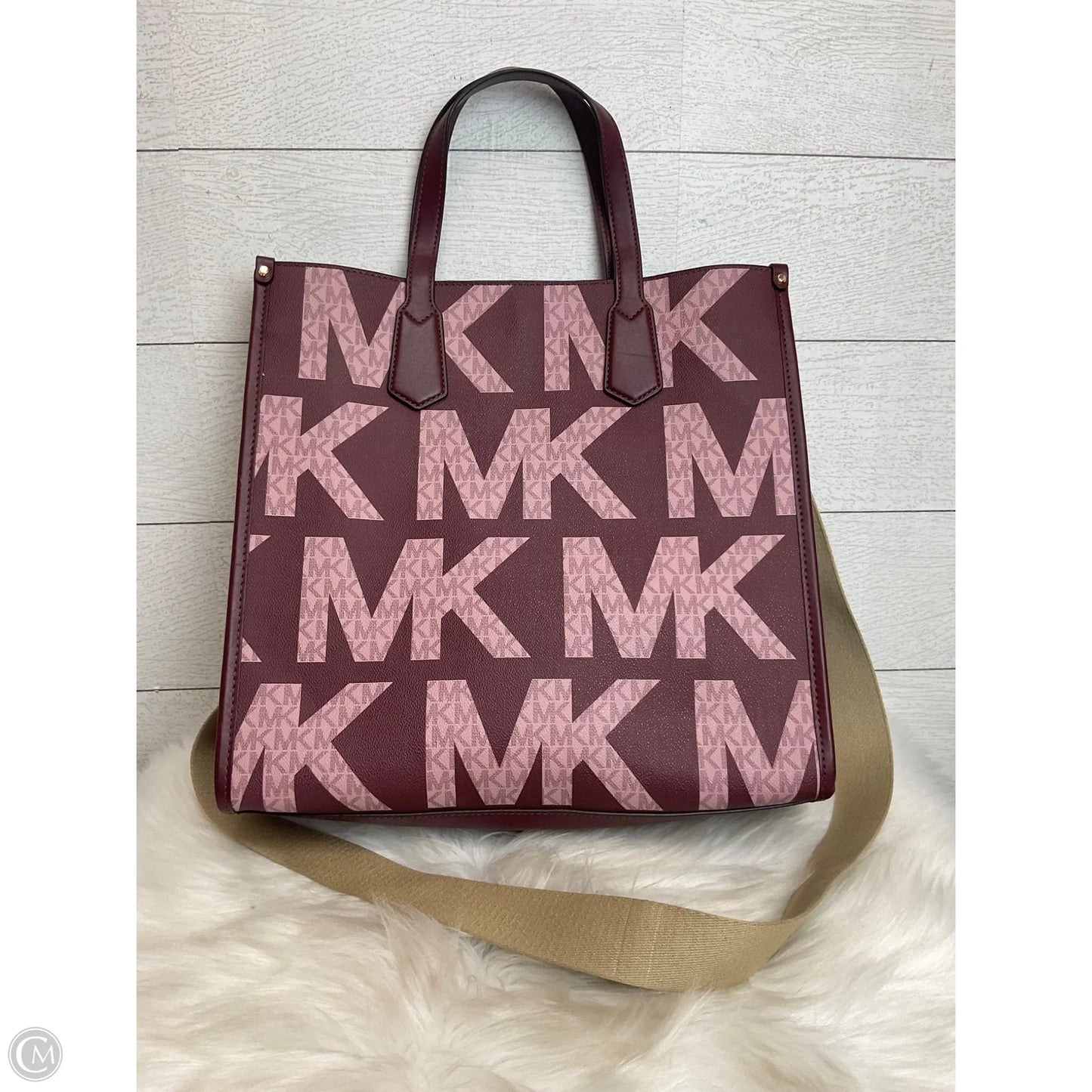 Handbag Designer By Michael Kors, Size: Large