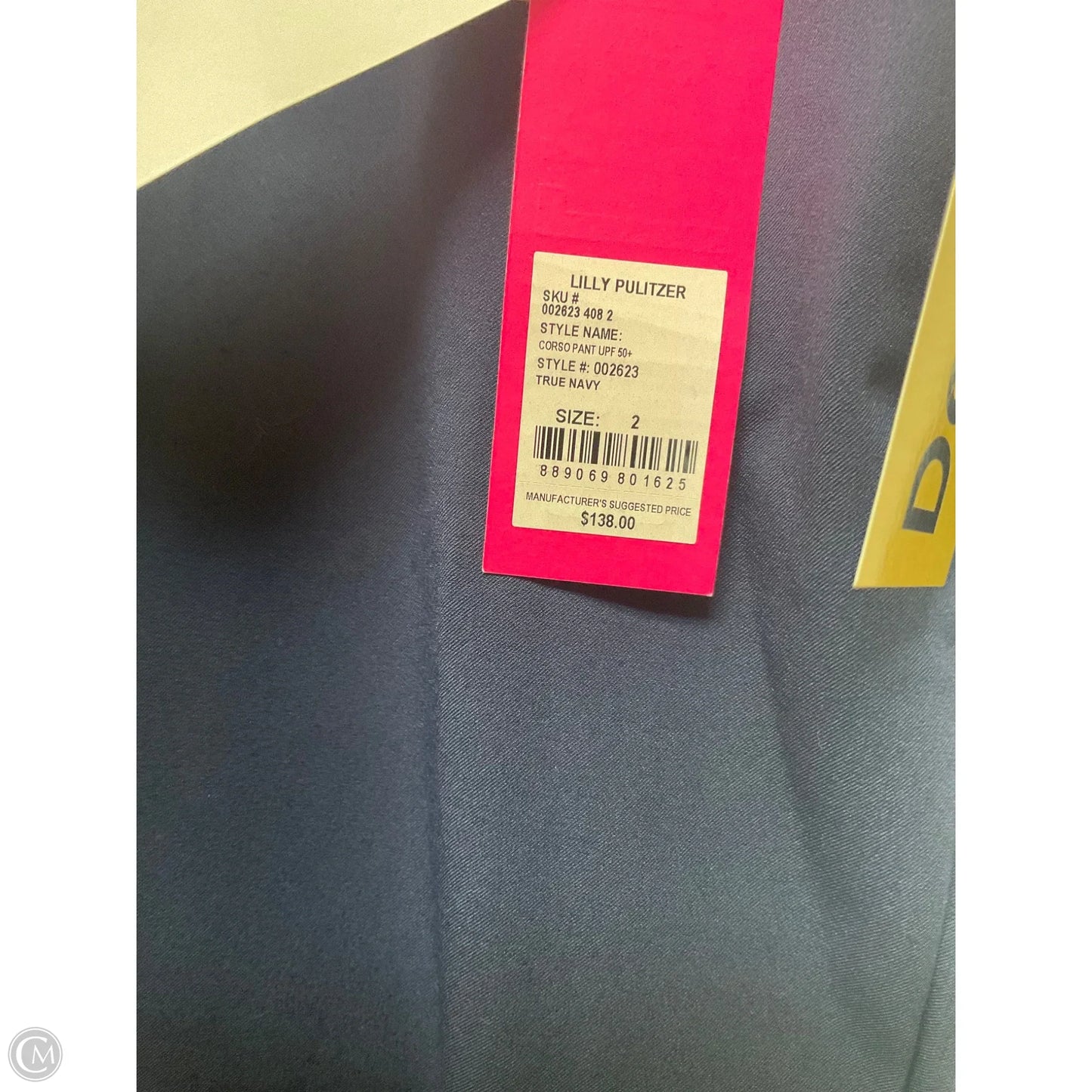 Pants Designer By Lilly Pulitzer In Navy, Size: 2